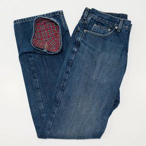J. Crew flannel lined jeans